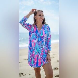 NWOT Lilly Pulitzer Ali Dress Women’s XS Colorful Beachy Dress